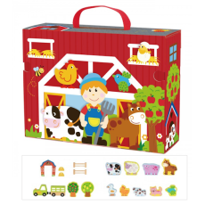 Tooky Wooden Farm Play Box Set          